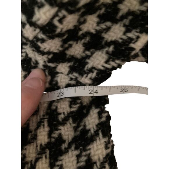 COPY - Kate Spade houndstooth wool coat detachable pink fur collar lined NWOT s… - Picture 15 of 15